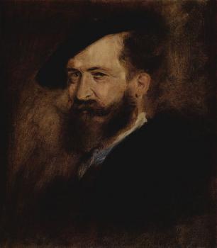 Franz Von Lenbach : Portrait of Wilhelm Busch